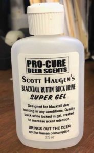Blacktail Urine